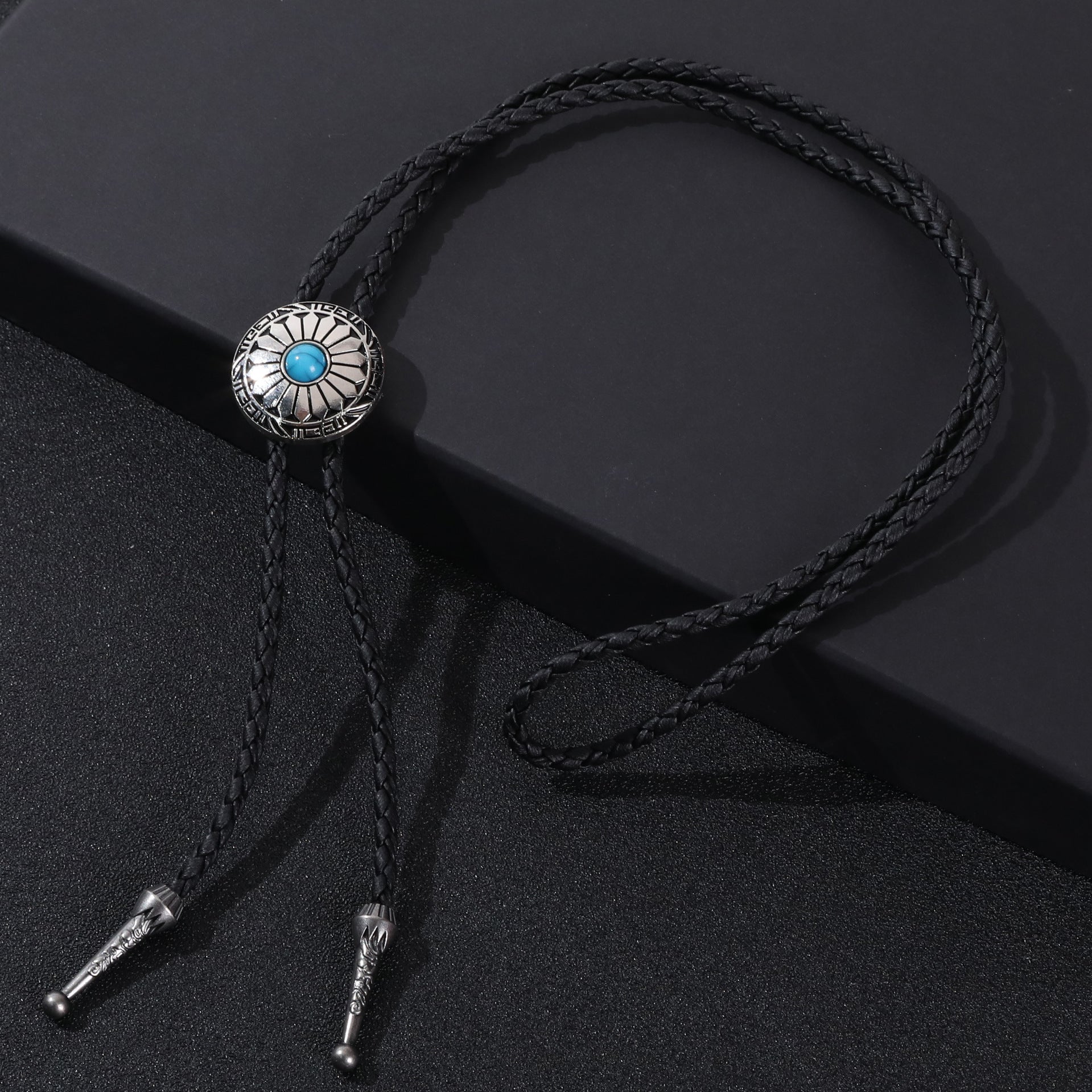 Wholesale  Adjustable Enamel Western Polo Tie Alloy Pendant  Necklace