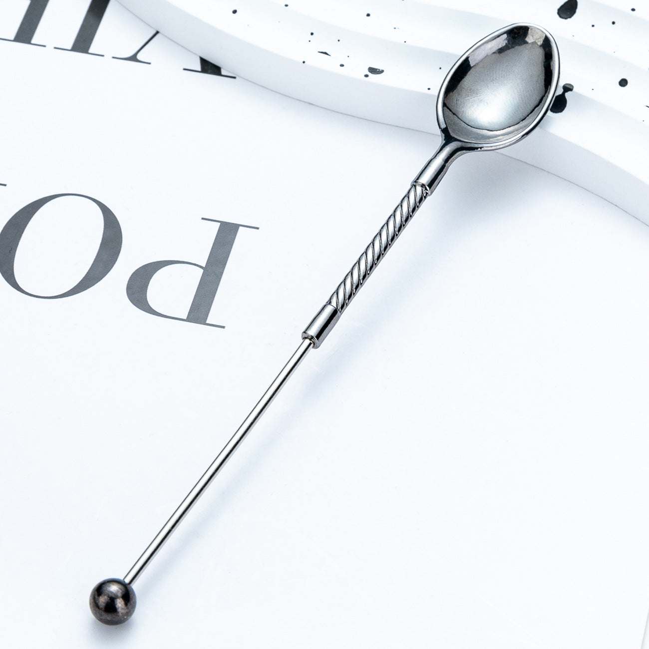 Wholesale DIY Beadable Spoon Coffee Spoon Long Handle Ladle