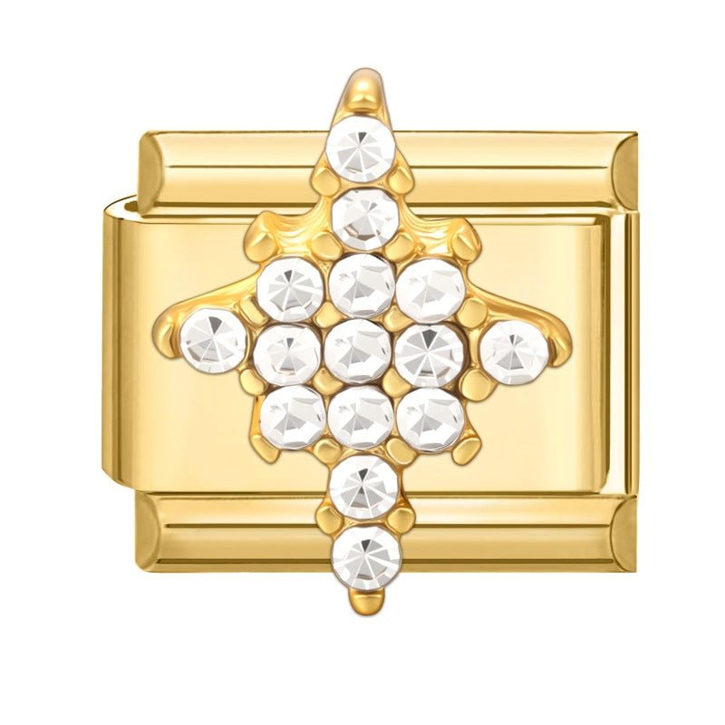 Wholesale Italian Charm Bracelet 9mm DIY Splicing Cute Creative Stainless Steel Composable Bracelet