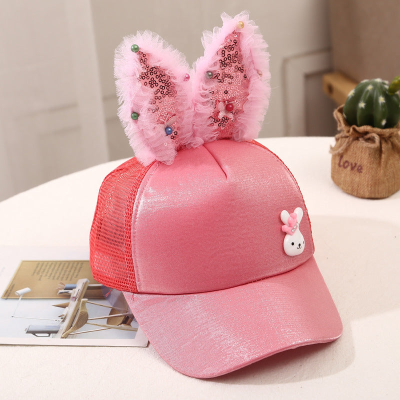 Wholesale Kids Summer Peaked Cap Breathable Mesh Visor Baseball Sun Hat Kids Hat ACC-KH-CiCai001