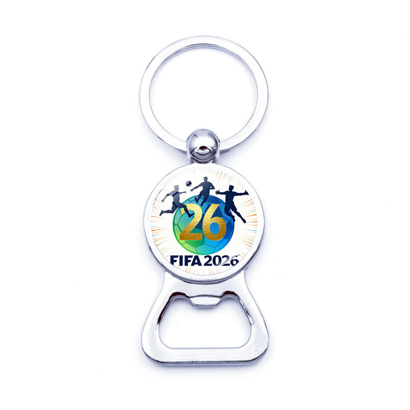 Wholesale 2026 FIFA World Cup Bottle Opener Keychain
