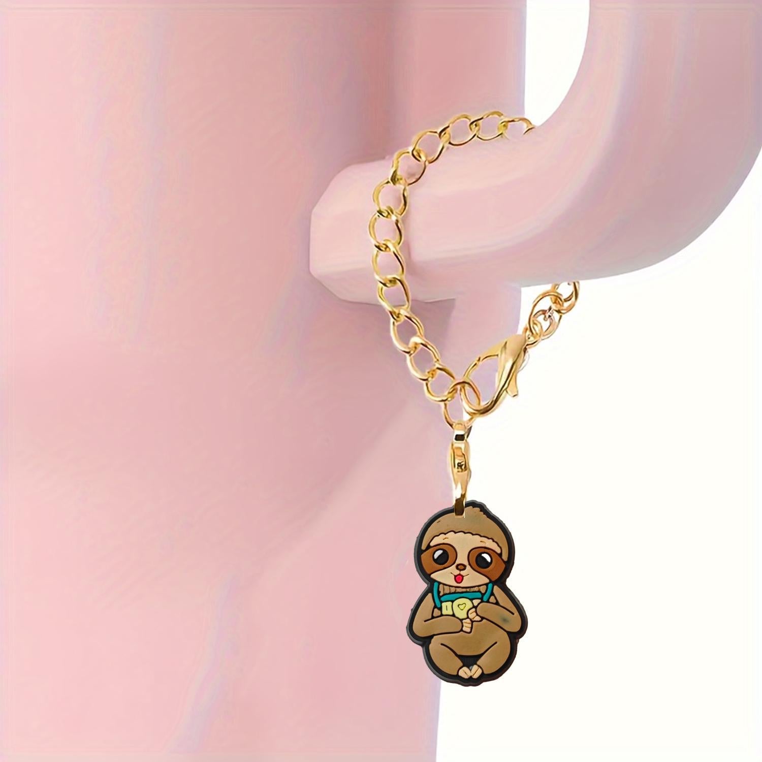 Wholesale Cartoon Koala Soft Rubber Hanging Chain Cup Accessories Chain ACC-CA-XieJi002