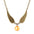 Wholesale rgold snitch gold necklace