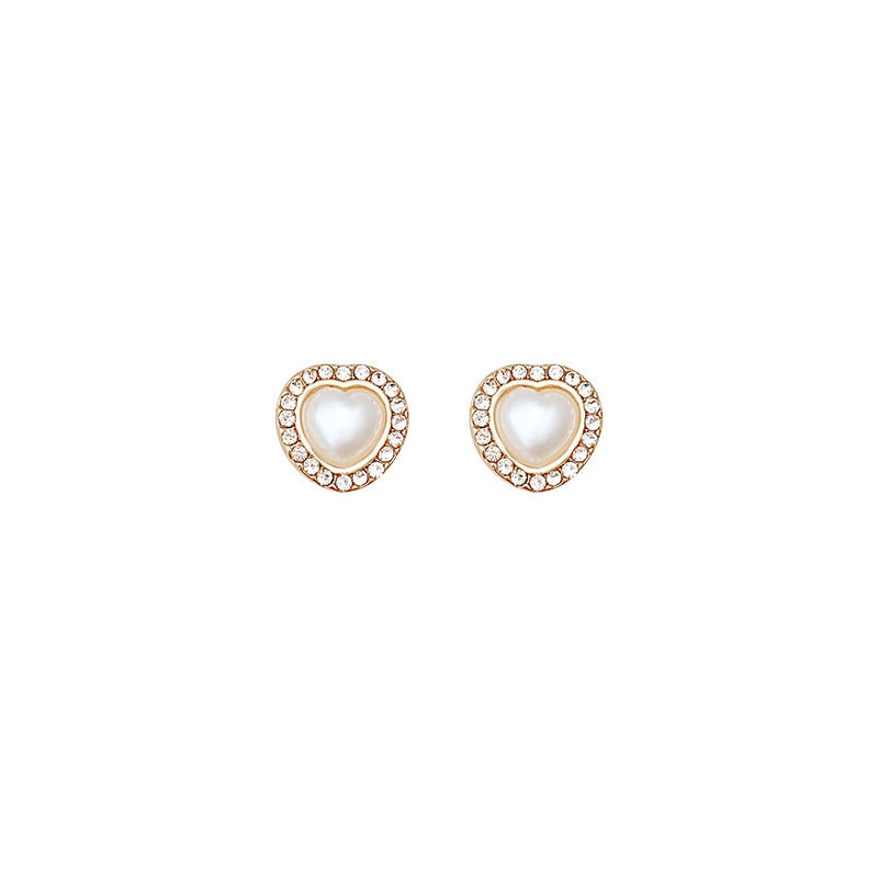Wholesale  lovely pearl stud earrings