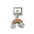 Wholesale 5pcs Italian Charm Bracelet 9mm DIY Splicing Colorful Pendant Stainless Steel Composable Bracelet