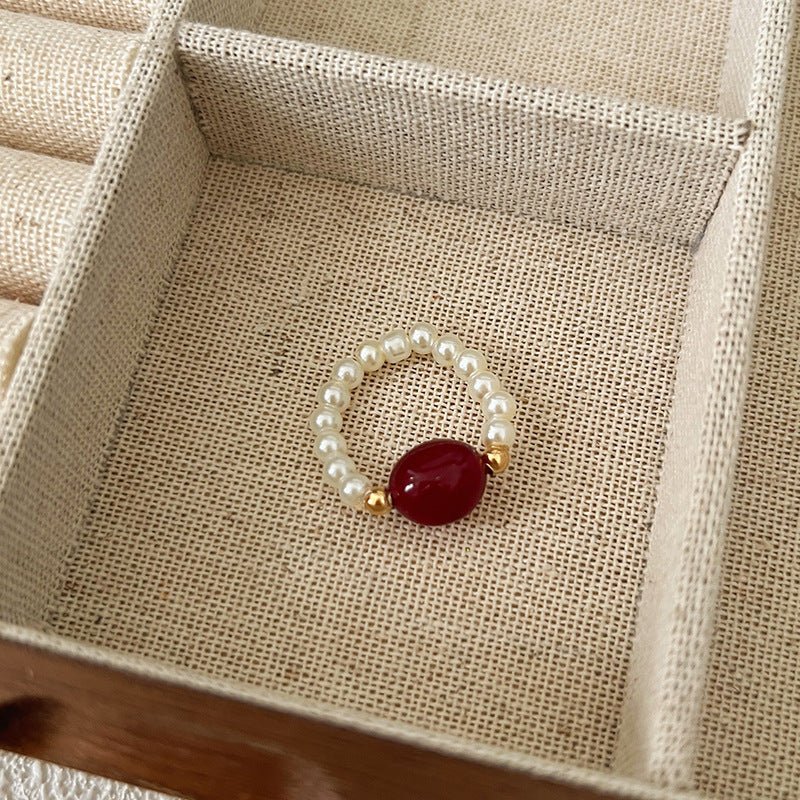 Wholesale  Personalized Beaded Index Finger Ring