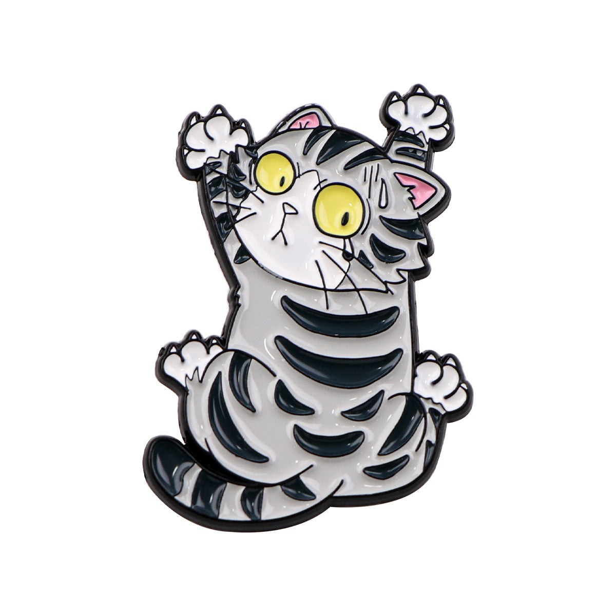 Wholesale Alloy cat back animal brooch