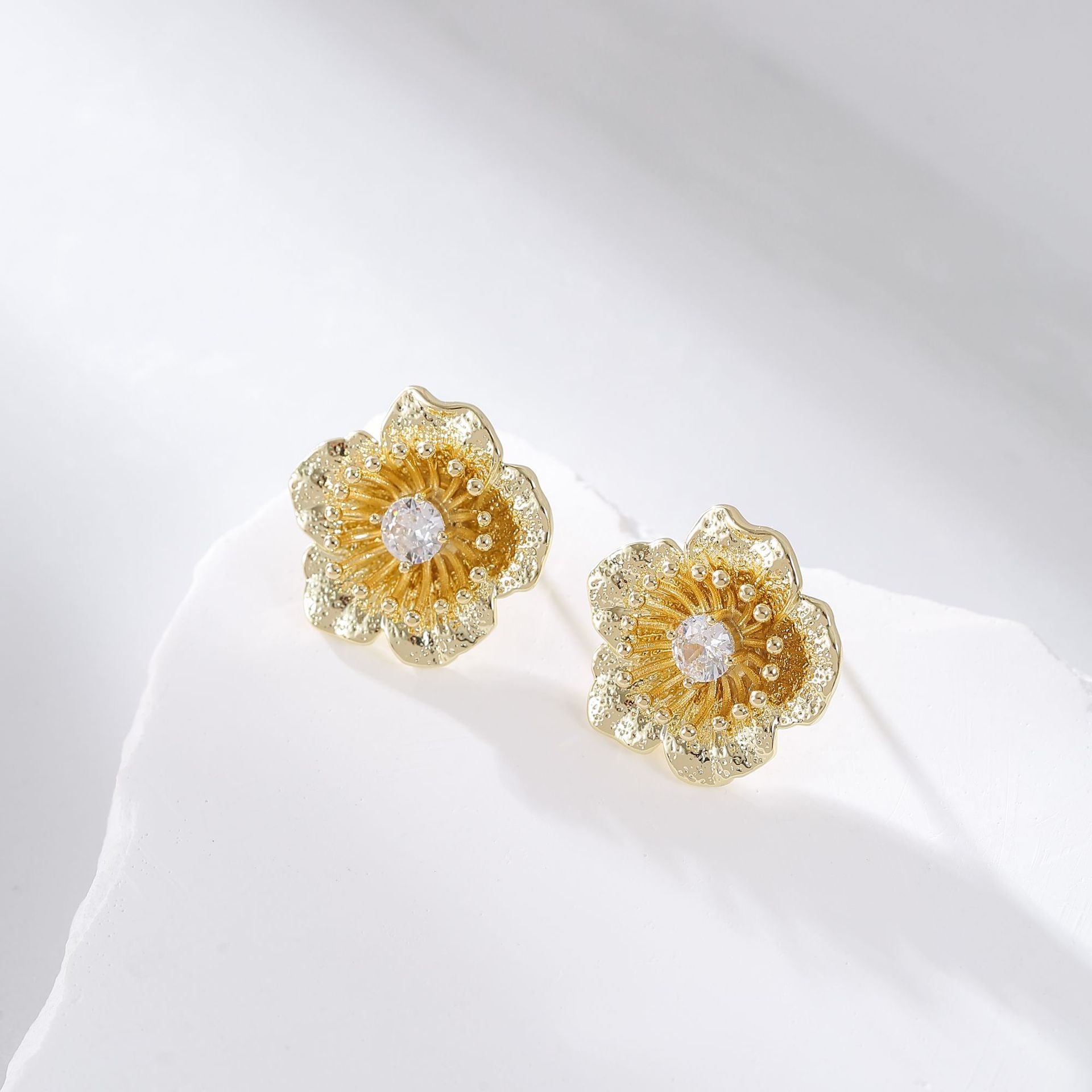 Wholesale Luxury Flower Earrings