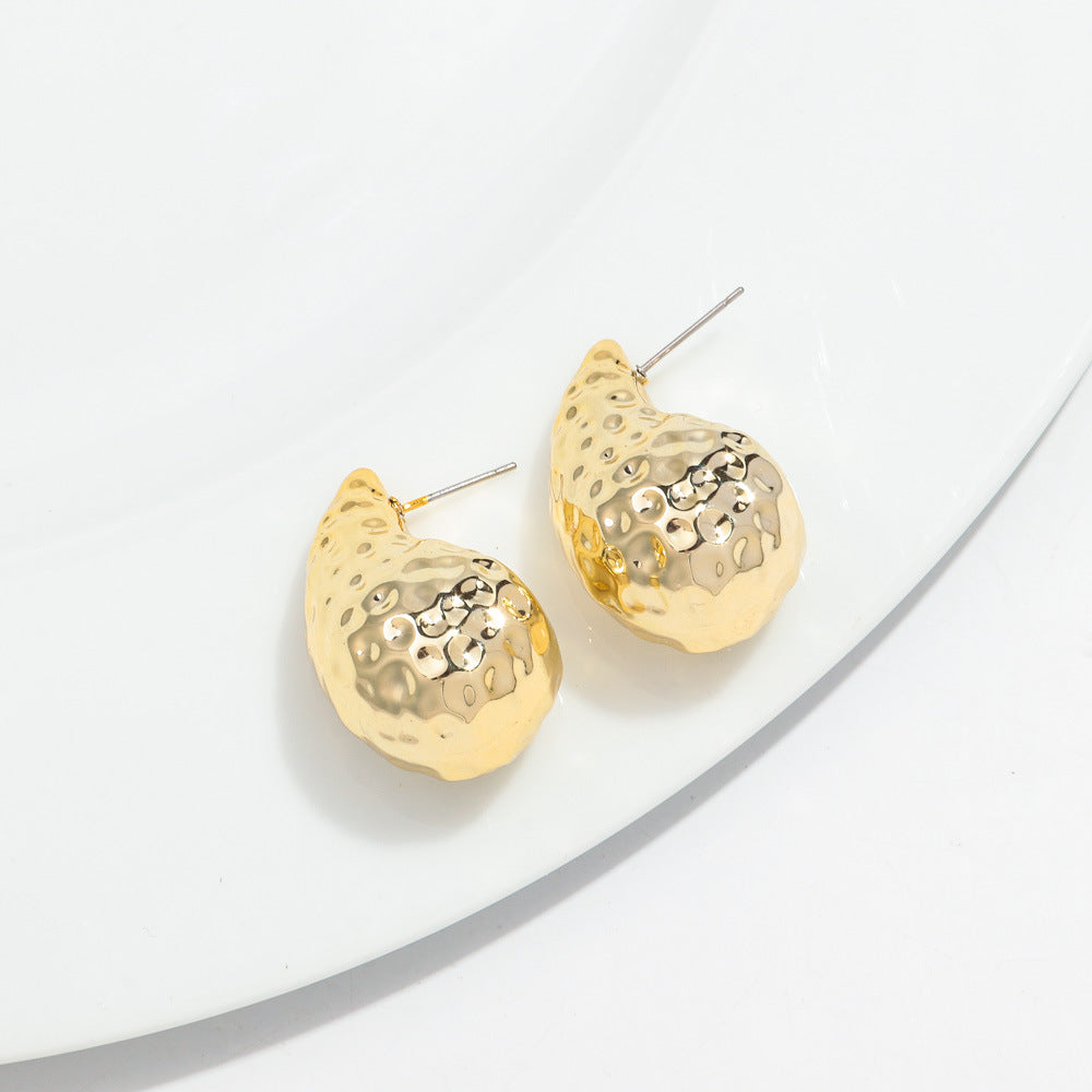 Wholesale Electroplated CCB Diamond Earrings