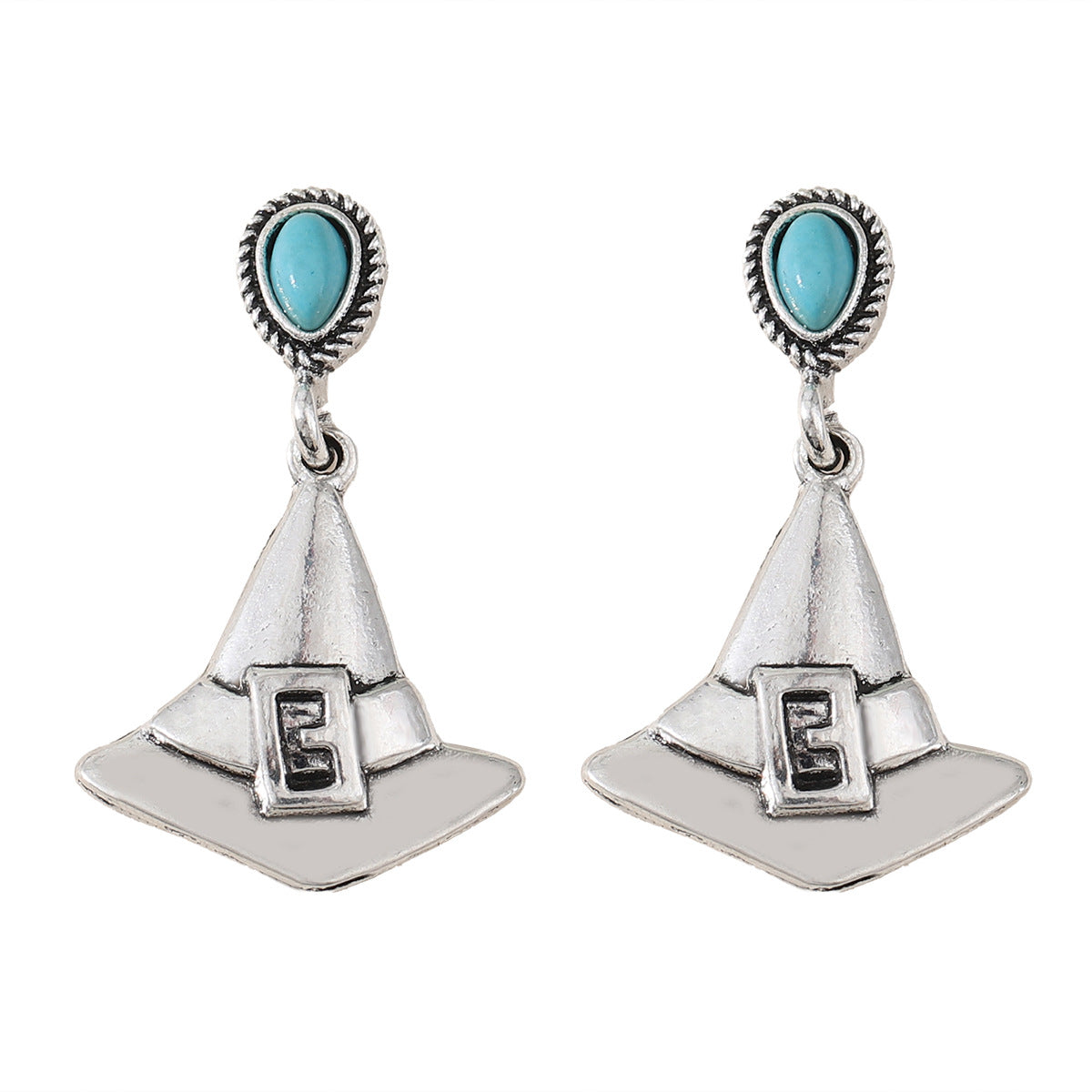 Wholesale  Skull Earrings Punk Style Zinc Alloy Fashion Accessory Trendy Gift For Party Boutique Resale