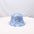 Wholesale 3D printed pattern fisherman hat tie-dyed double-sided bucket hat