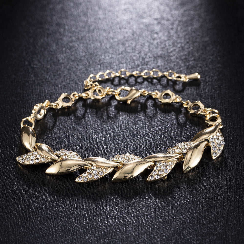 Wholesale Alloy diamond bracelet