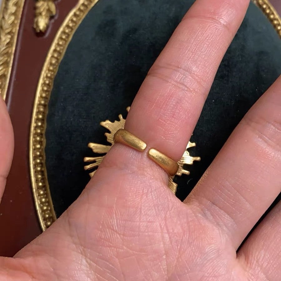 Wholesale  Retro Style Pearl Opening Ring