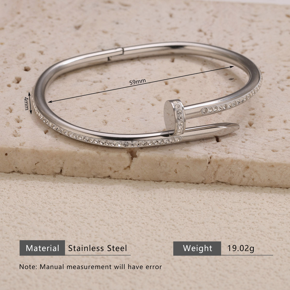 Wholesale Light Luxury  Bracelet for Women 18K Titanium Steel Color Retention