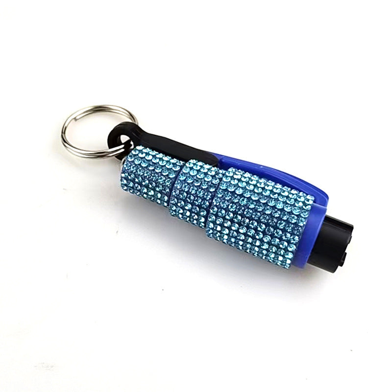 Wholesale Outdoor 2 in 1 Diamond Keychain For Car ACCVIP-KC-CanWu001