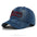 Wholesale  Denim Washed Baseball Cap Three-dimensional Embroidered Letter Embroidered Hat