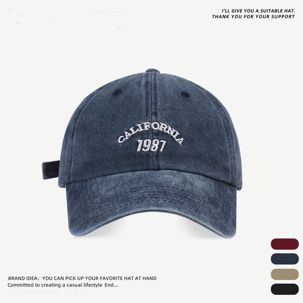 Wholesale Vintage Washed Grey Distressed Baseball Cap ACC-HT-Yizhan002