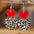 Wholesale Valentine's Day Love Leopard Print Stitching Pendant Earrings