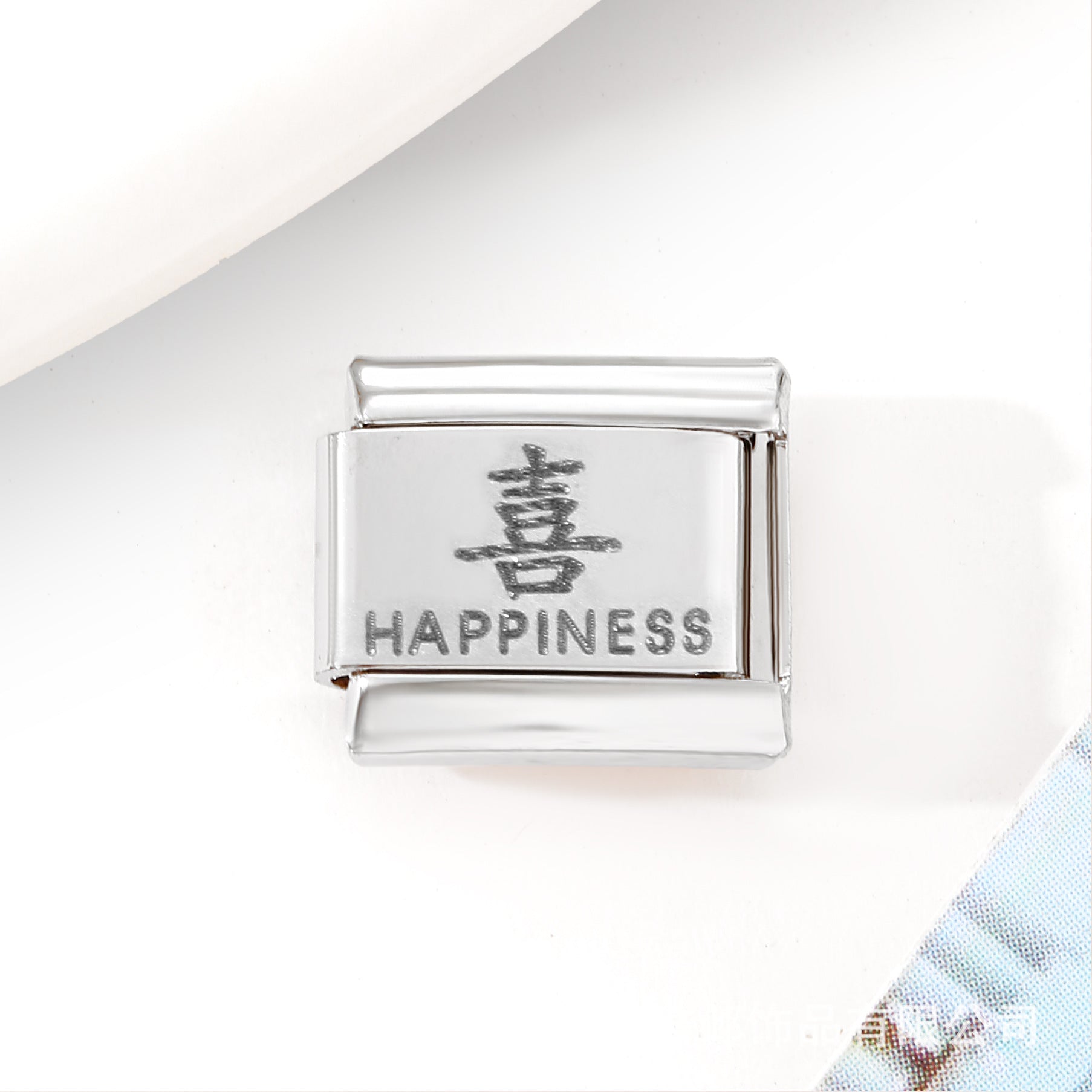 Wholesale 10pcs Italian Charm Bracelet 9mm DIY Splicing Removable Pink Series Stainless Steel Composable Bracelet