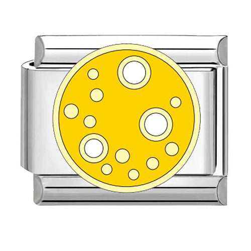 Wholesale 9mm Italian Charm Starter Bracelets DIY square Single Section Creative Stainless Steel Composable Bracelet