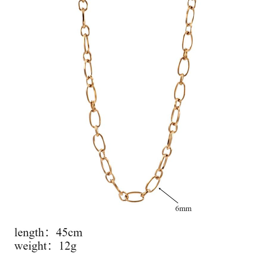 Wholesale  Freshwater Pearl Shell Accessories Titanium Steel Necklaces