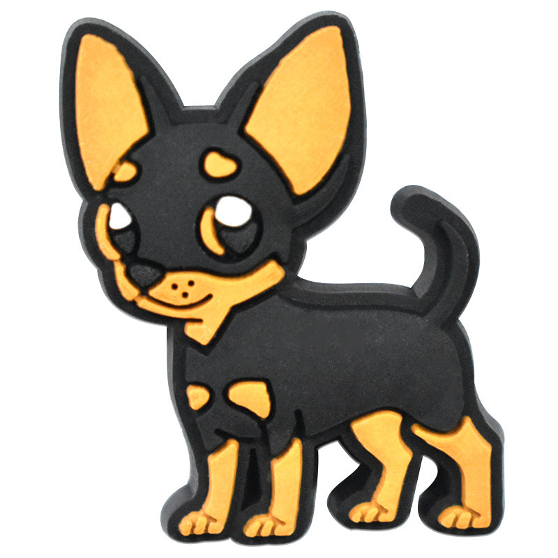 Wholesale Random 100pcs Cute Cartoon Puppy Series Shoes Accessories Shoes Charms