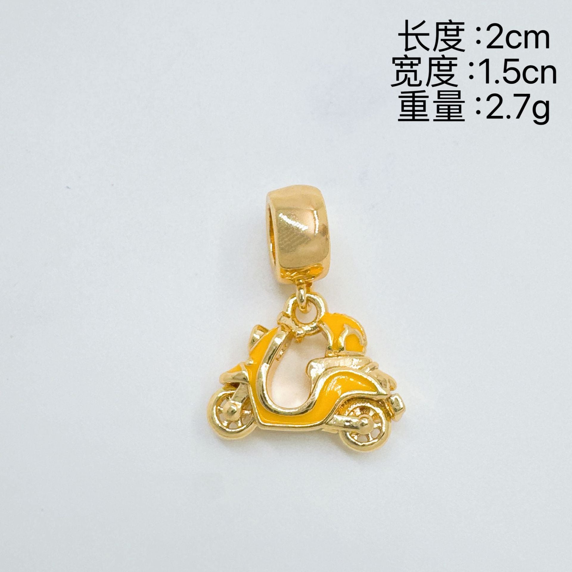 Wholesale Sweet Cool Style Gold Plated Donkey Pendant DIY Jewelry Accessory Gift