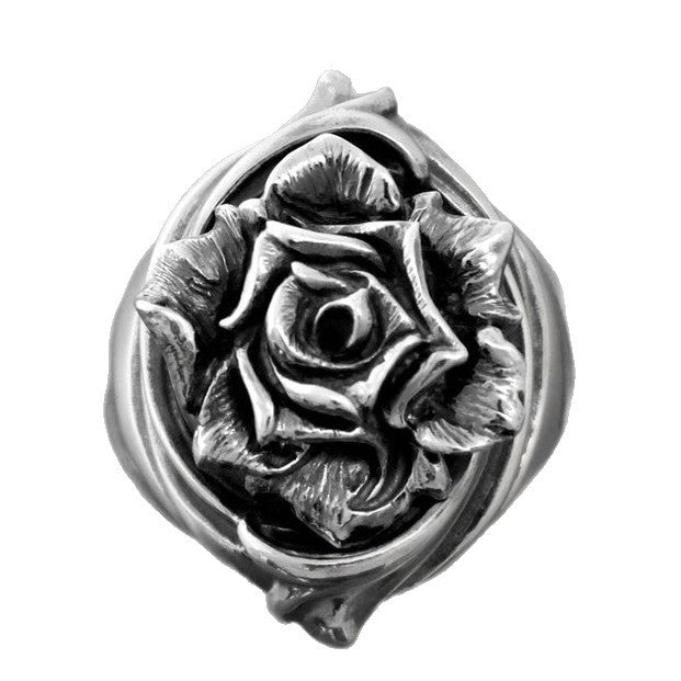 Wholesale Men' s Hip Hop Dark Open Ring Fashion Jewelry Accessory