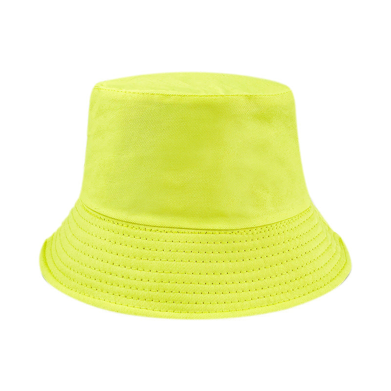 Wholesale Double-sided sun protection embroidered logo Bucket Hat