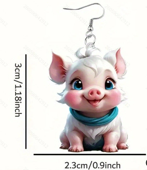 Wholesale Cute cartoon cat earrings