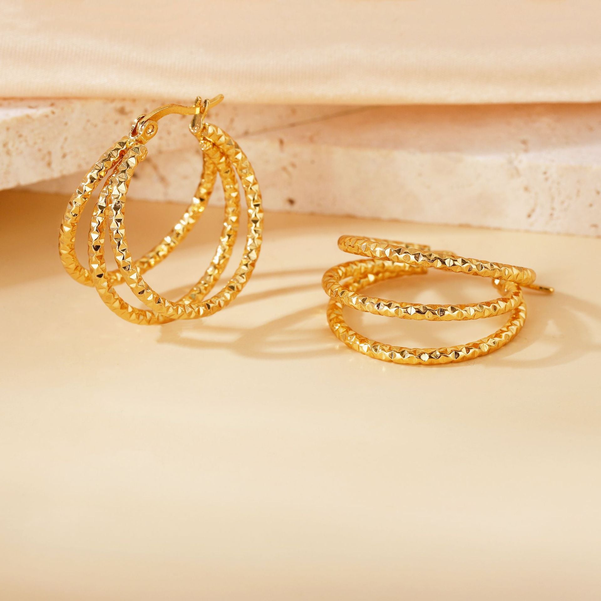 Wholesale titanium steel  non-fading earrings