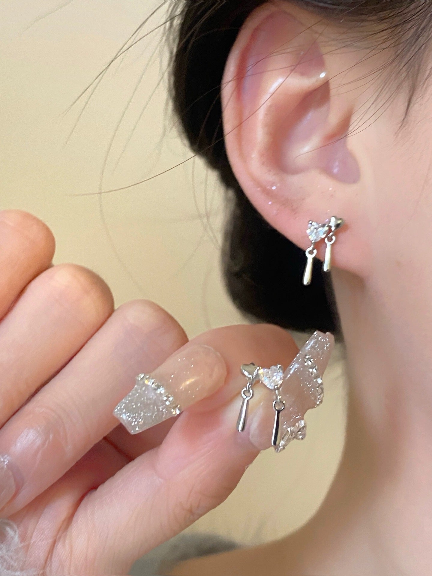 Wholesale  flower small ear clip  earrings