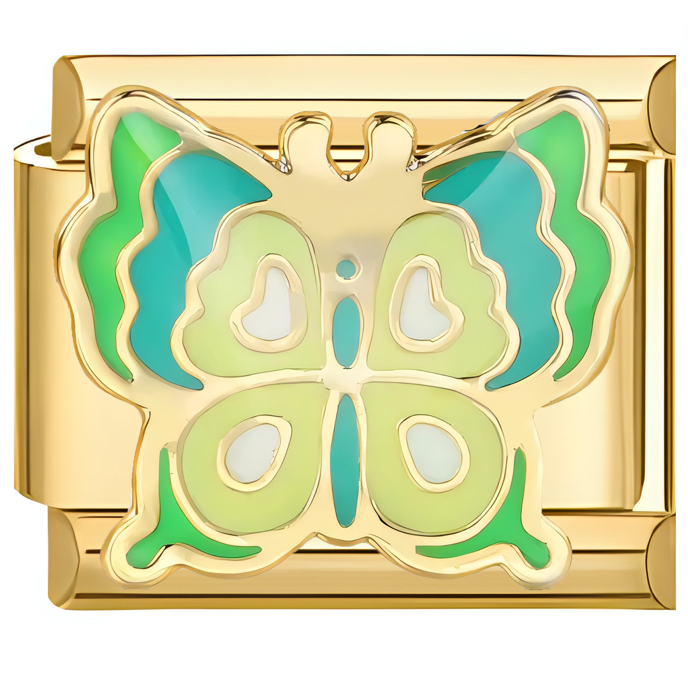 Wholesale Italian Charm Bracelet 9mm DIY Custom Pattern  Creative Stainless Steel Composable Bracelet