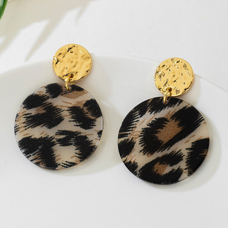 Boucles d'oreilles en gros acrylique en acrylique