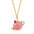 Wholesale  Painted Tea Cup Earrings Long Necklace Sweater Chain Accessories