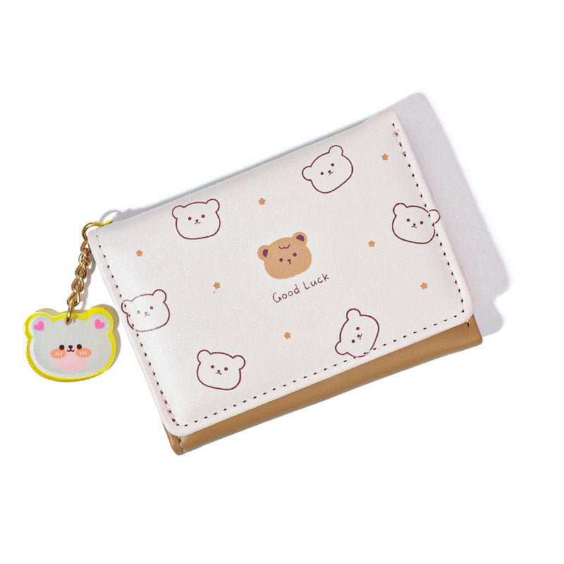 Wholesale Short Cartoon Trifold Wallet