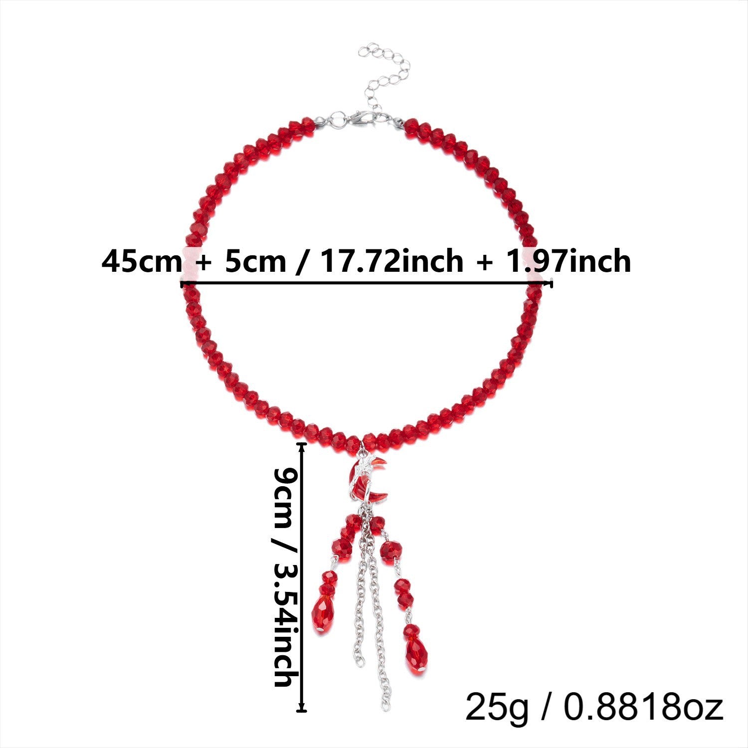 Wholesale Dark Gothic Heart Claw Necklace,  Trendy Alloy Pendant Jewelry for Women