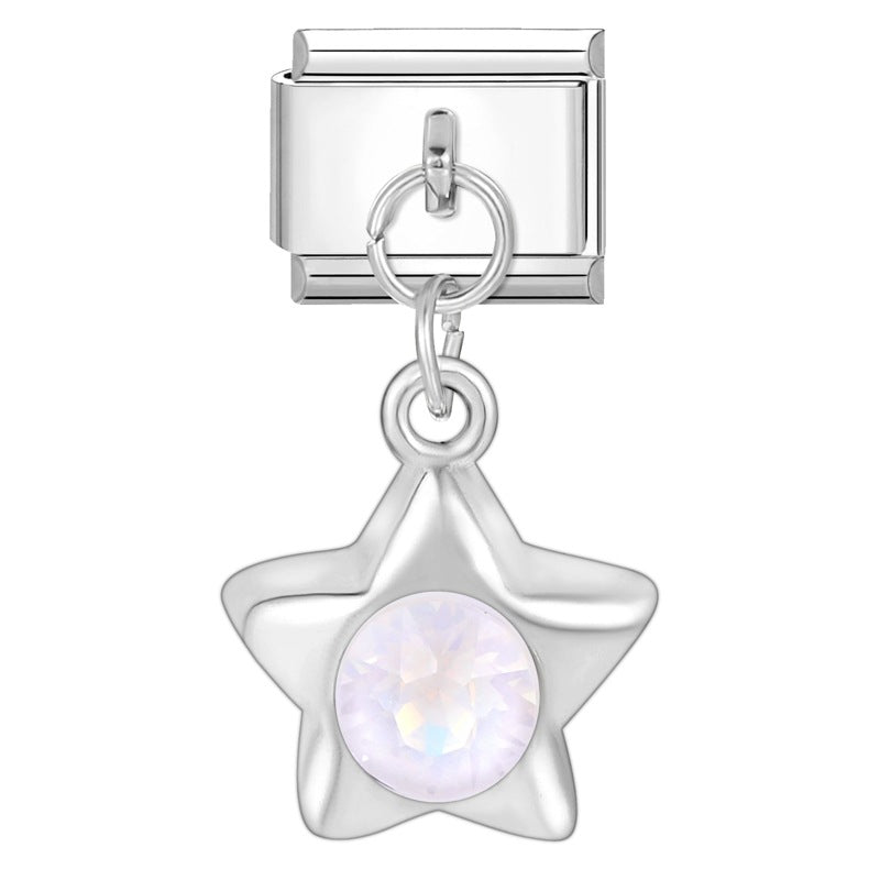 Wholesale 9mm Italian Charm Starter Bracelets DIY Pendant Style Stainless Steel Composable Bracelet