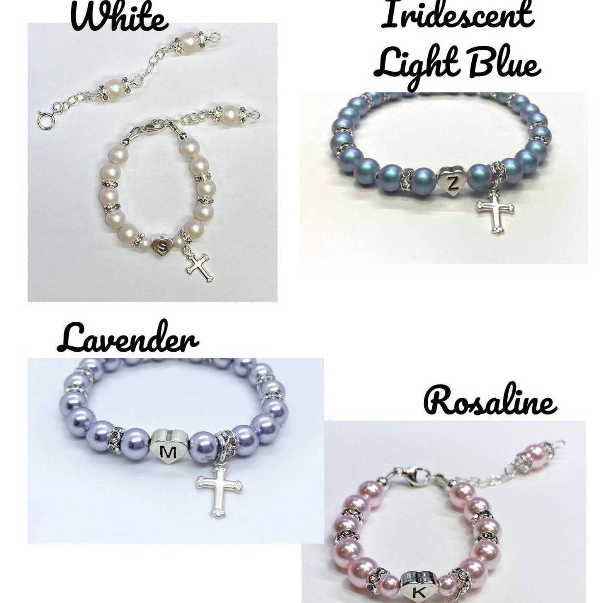 Wholesale  Love  Diamond Bead Bracelet
