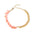 Wholesale Color Irregular Natural Shell Golden Stainless Steel Double Hand Bracelet