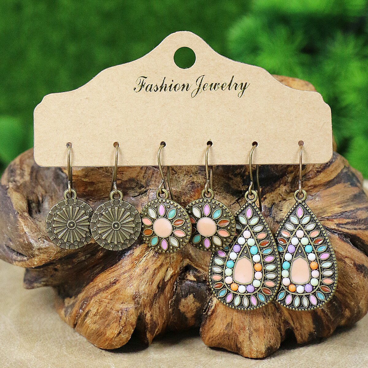 Wholesale Zinc Alloy Exotic Beaded Drop Earrings,  Trendy Jewelry Accessory