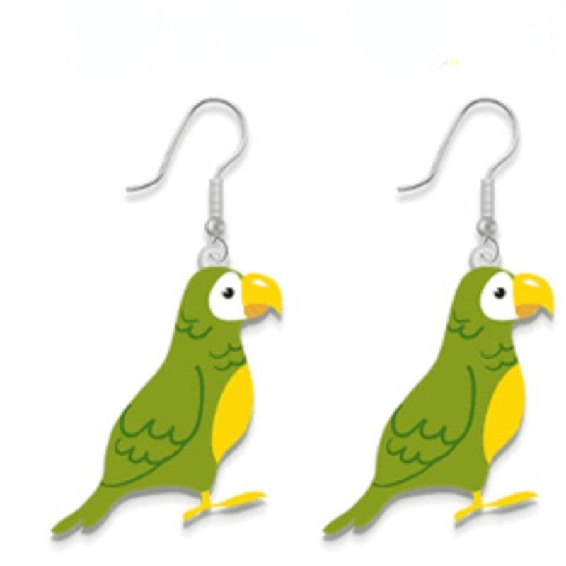 Wholesale Summer Tropical Fruit Acrylic Earrings — Refreshing Style for Hawaiian Luau &  Hula Parties
