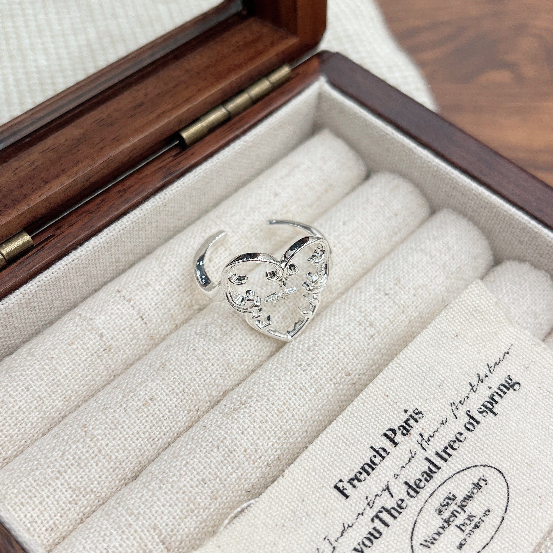 Wholesale Irregular Hollow Opening Ring