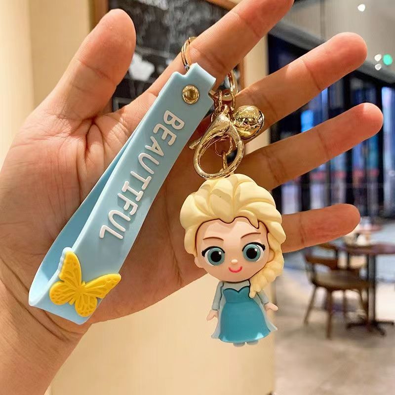 Wholesale Cartoon Cute Silicone Keychain ACCVIP-KC-Qichu001