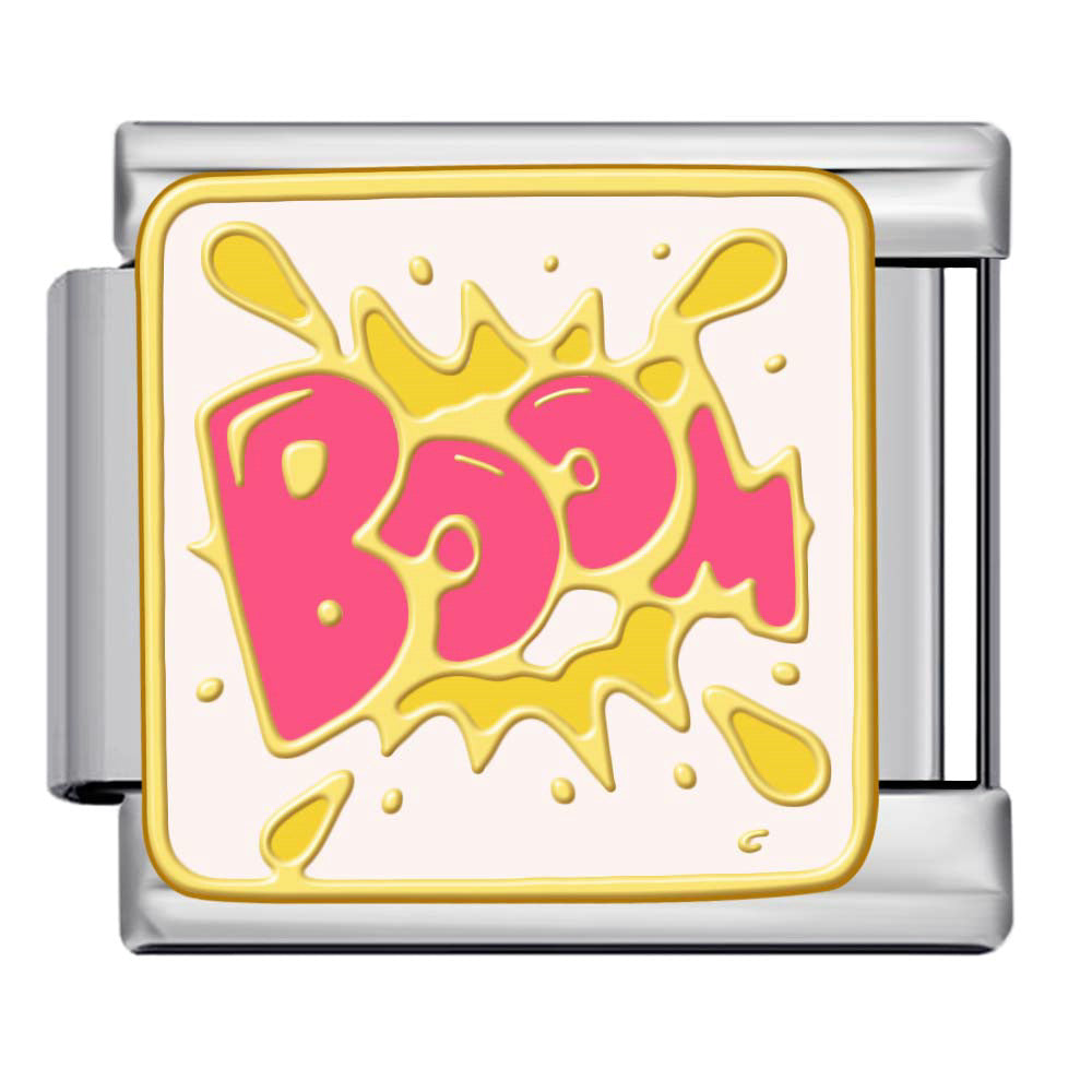 Wholesale 9mm Italian Charm Starter Bracelets DIY square Single Section Creative Stainless Steel Composable Bracelet