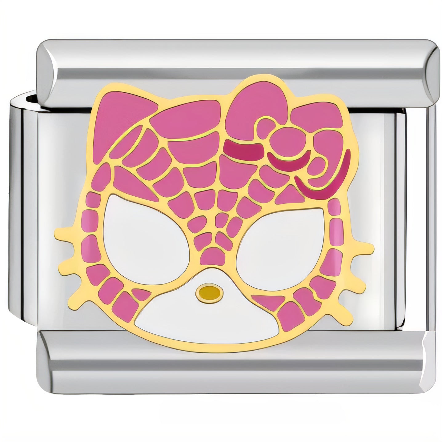 Wholesale Italian Charm Bracelet 9mm DIY Splicing Cute Creative Pattern Stainless Steel Composable Bracelet