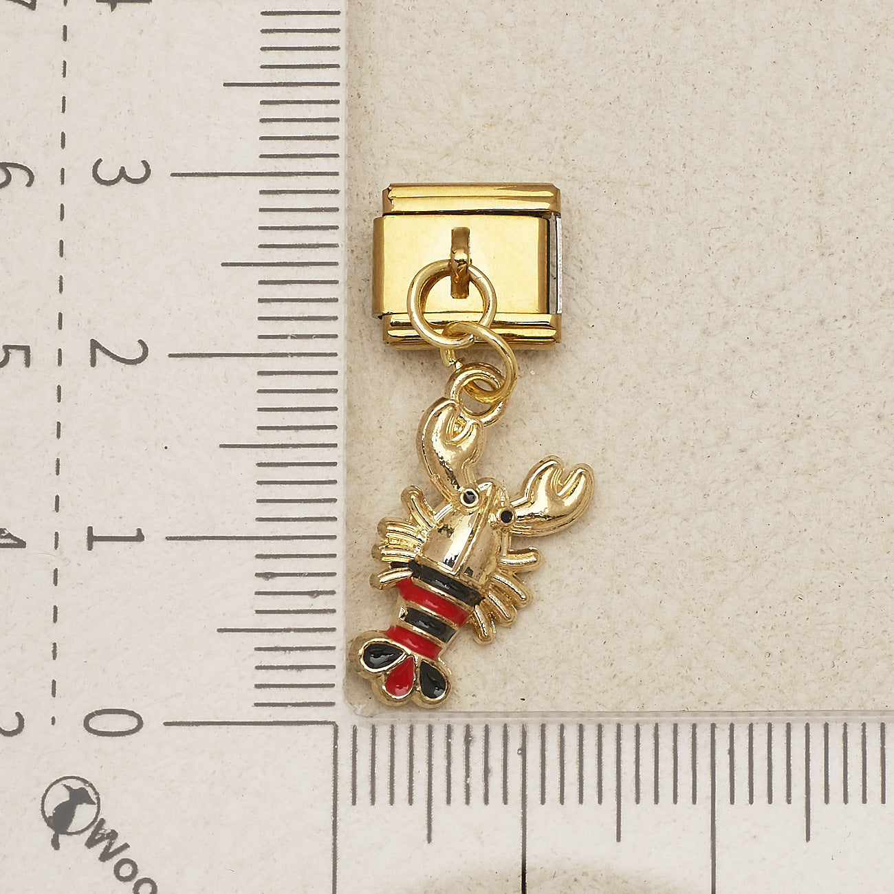Wholesale Electroplated Stainless Steel Crab Lobster Sneaker Pendant Novelty Charm Gift Boutique Resale