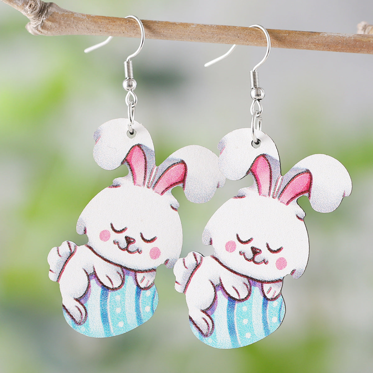 Wholesale  Easter football baseball rugby basketball egg rabbit dwarf pendant earrings