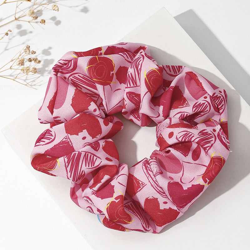 Wholesale fabric Valentine's Day love hair band