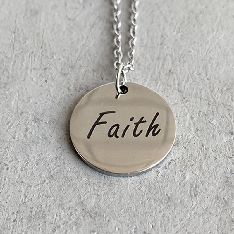 Wholesale Aztec Western Denim Necklace Round Plate Retro Necklace Vintage Western Style ACC-NE-HY001